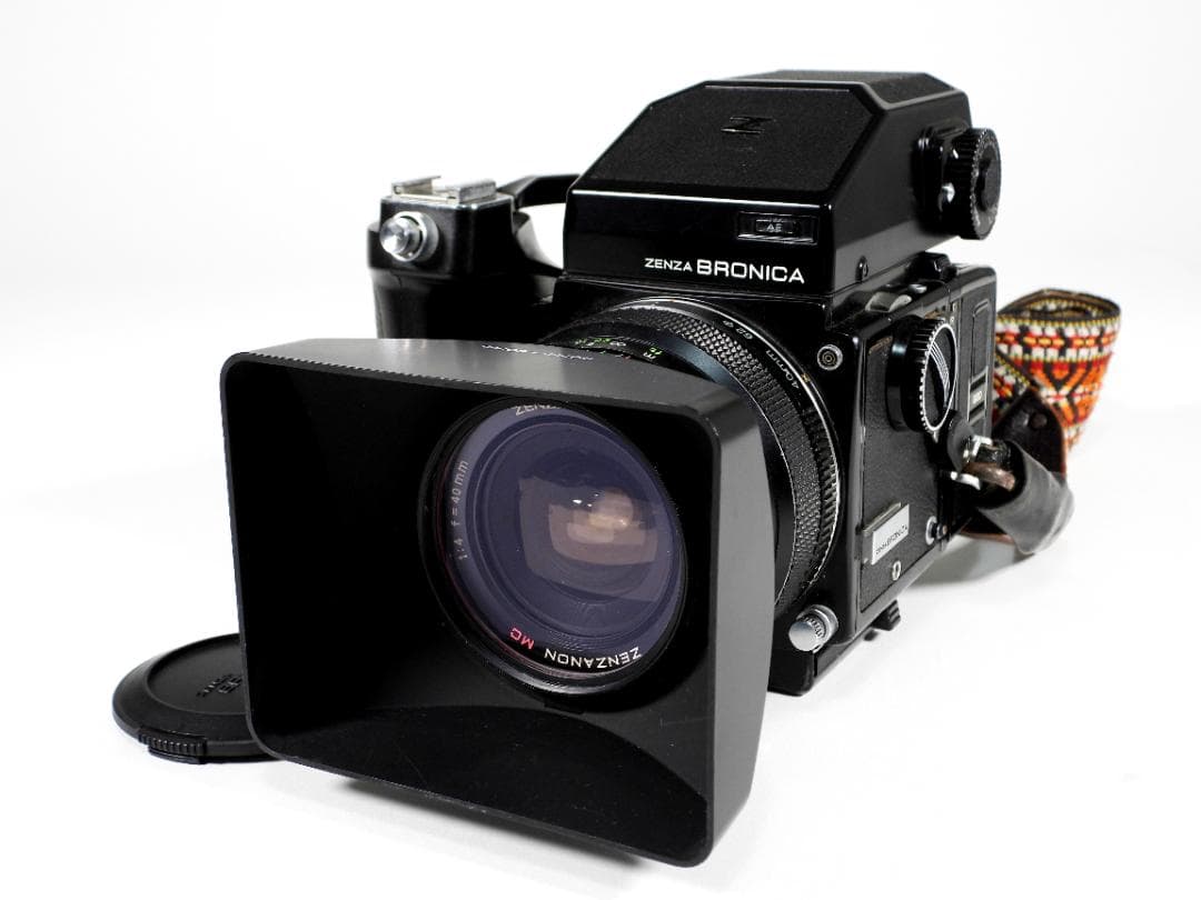 ZenzaBronicaゼンザブロニカ ETR レンズ 一眼レフ フィルムカメラ