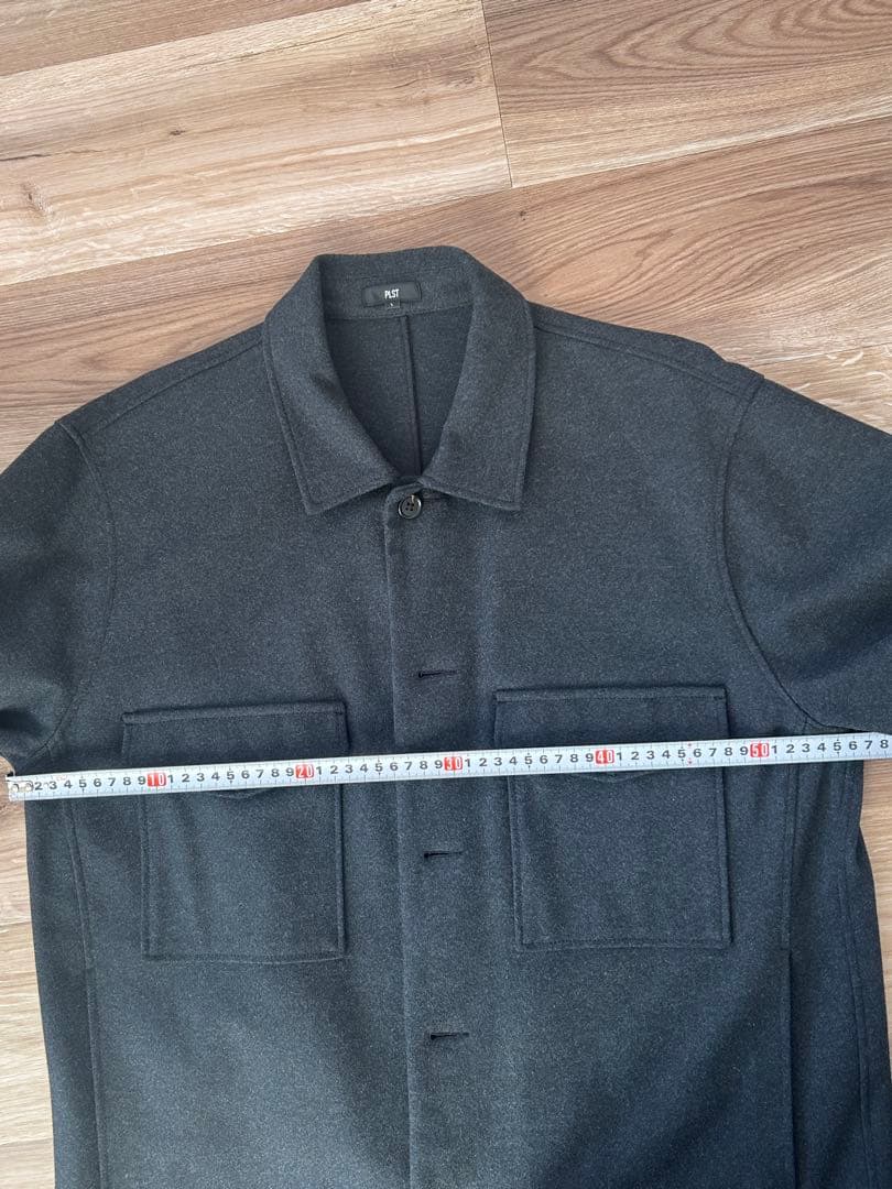 PLST プレシャスニットメルトンシャツブルゾン セットアップ