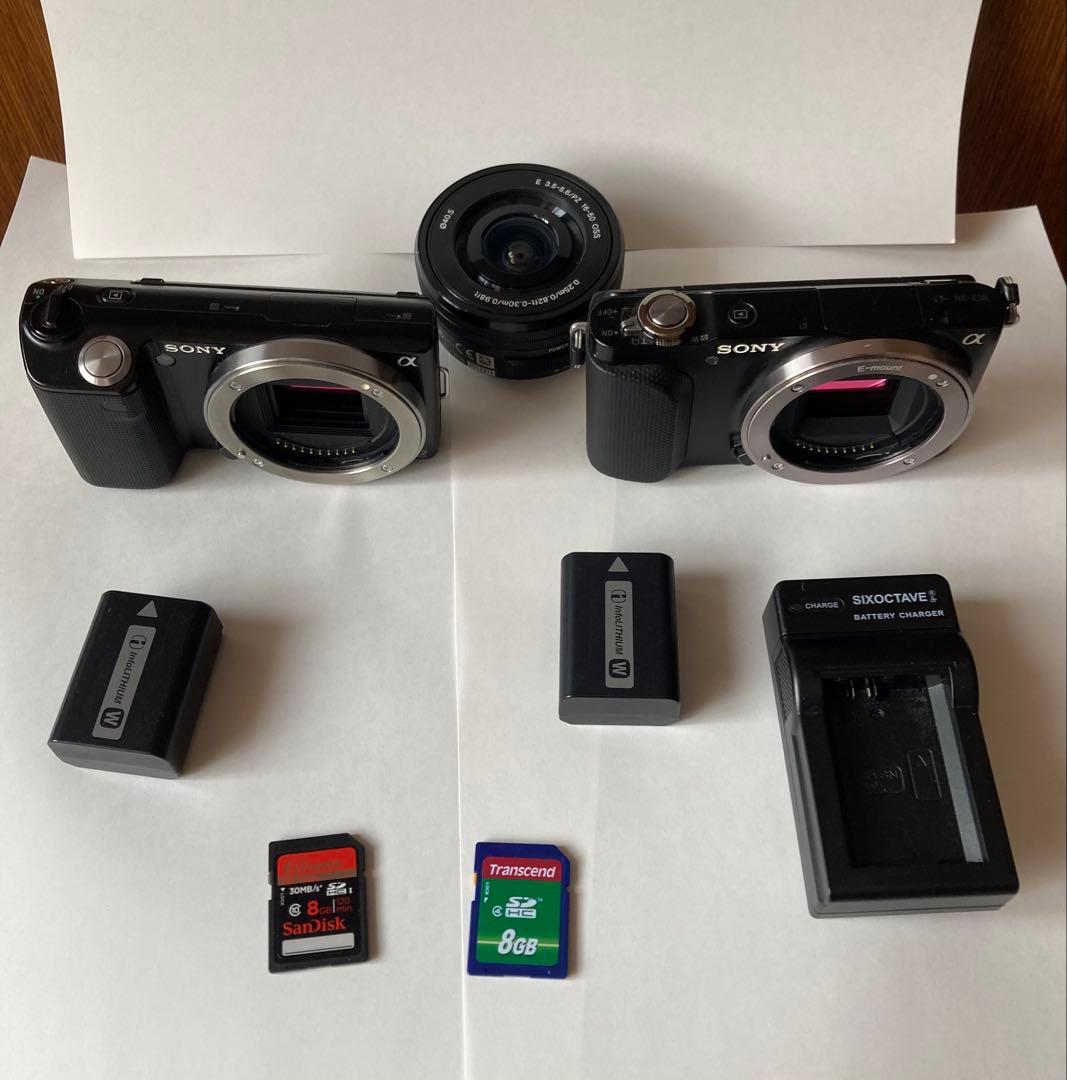Sony nex-5 nex-3nセットです。