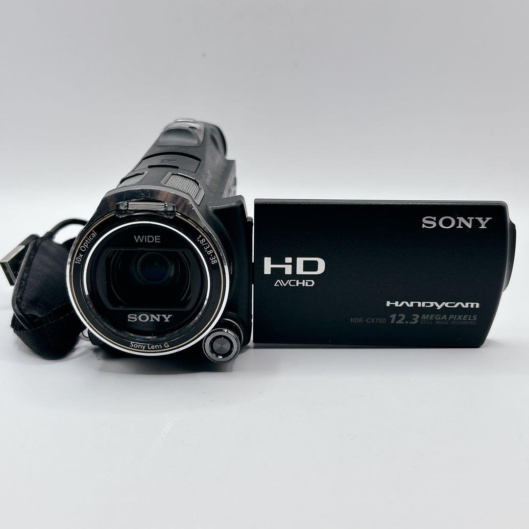 【美品】SONY HDR-CX700V ハイビジョン ビデオカメラ ハンディカム