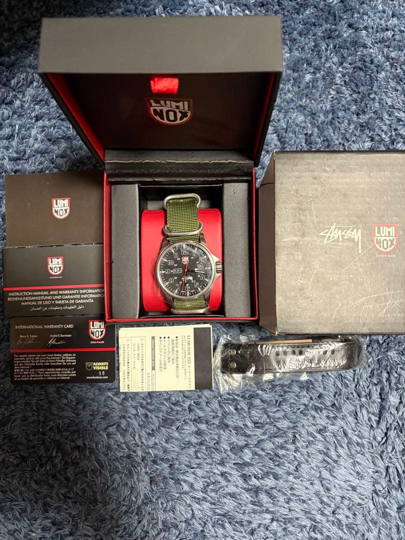 STUSSY×LUMINOX FIELD MILITARY WATCH 新品