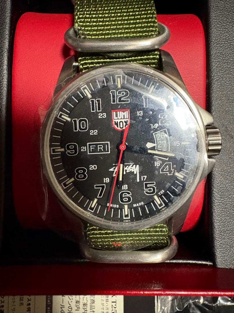 STUSSY×LUMINOX FIELD MILITARY WATCH 新品