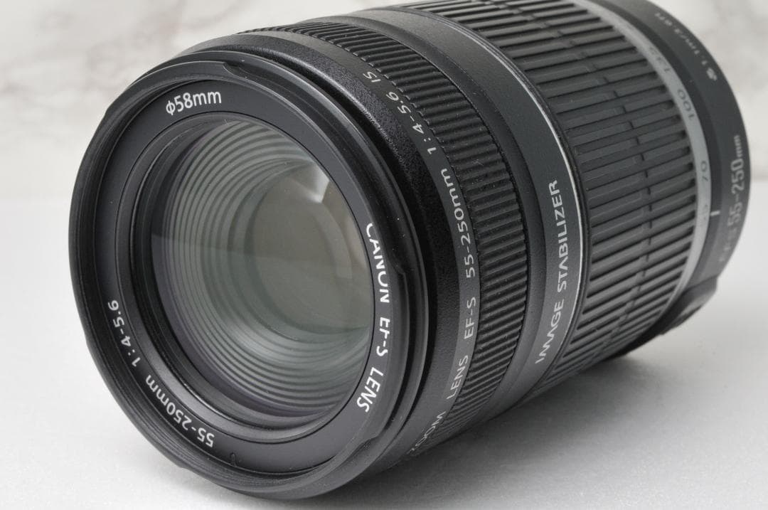 Canon EF-S 55-250mm IS 望遠レンズ⭐️手ぶれ補正 イベント