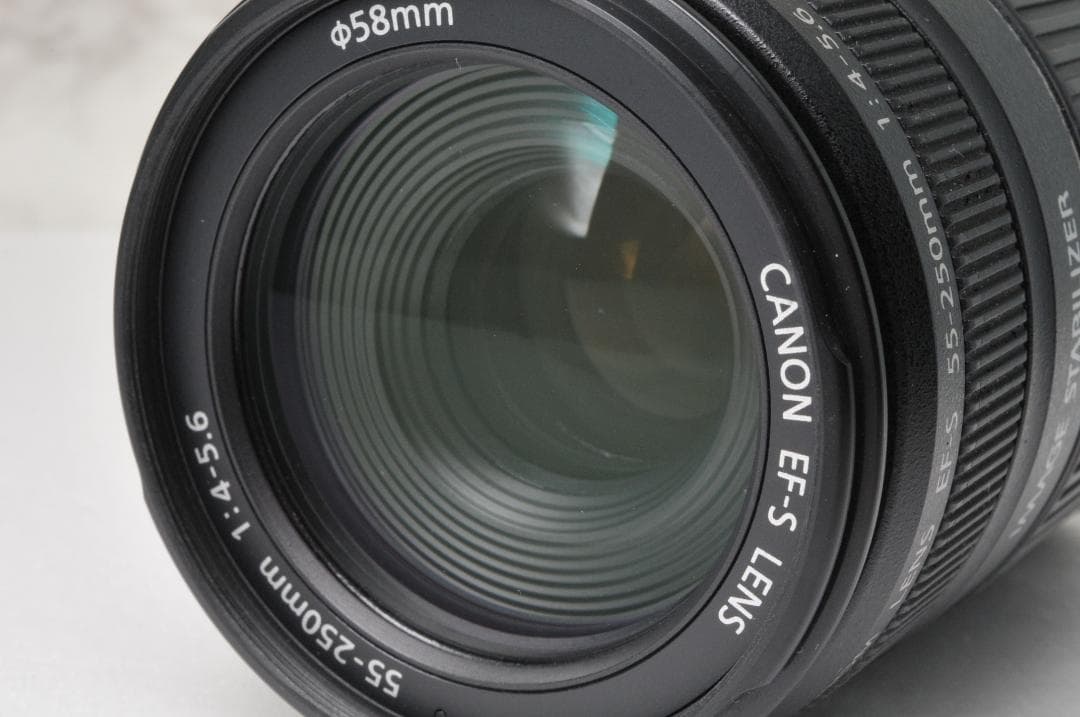 Canon EF-S 55-250mm IS 望遠レンズ⭐️手ぶれ補正 イベント