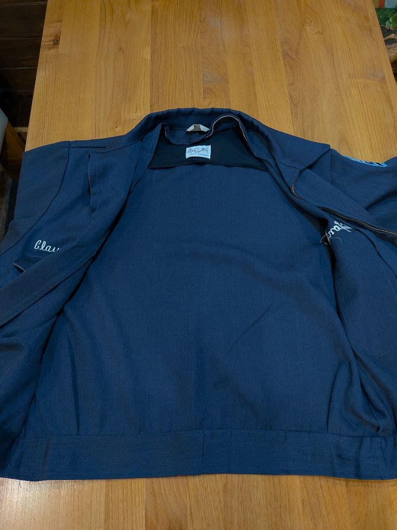 希少60s　Capital ワークジャケット ウィップコード ウールギャバ