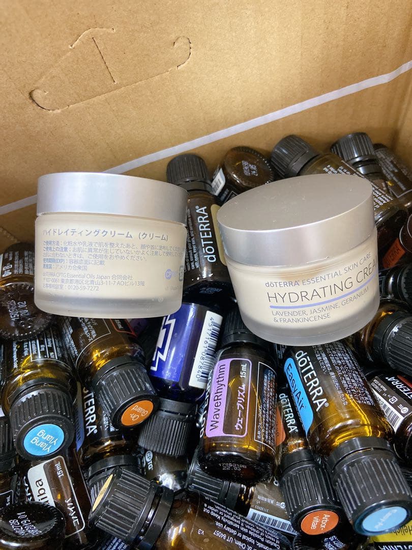 ＋【中古】多量！doTERRA エッセンシャルオイル　クリーム まとめ売り