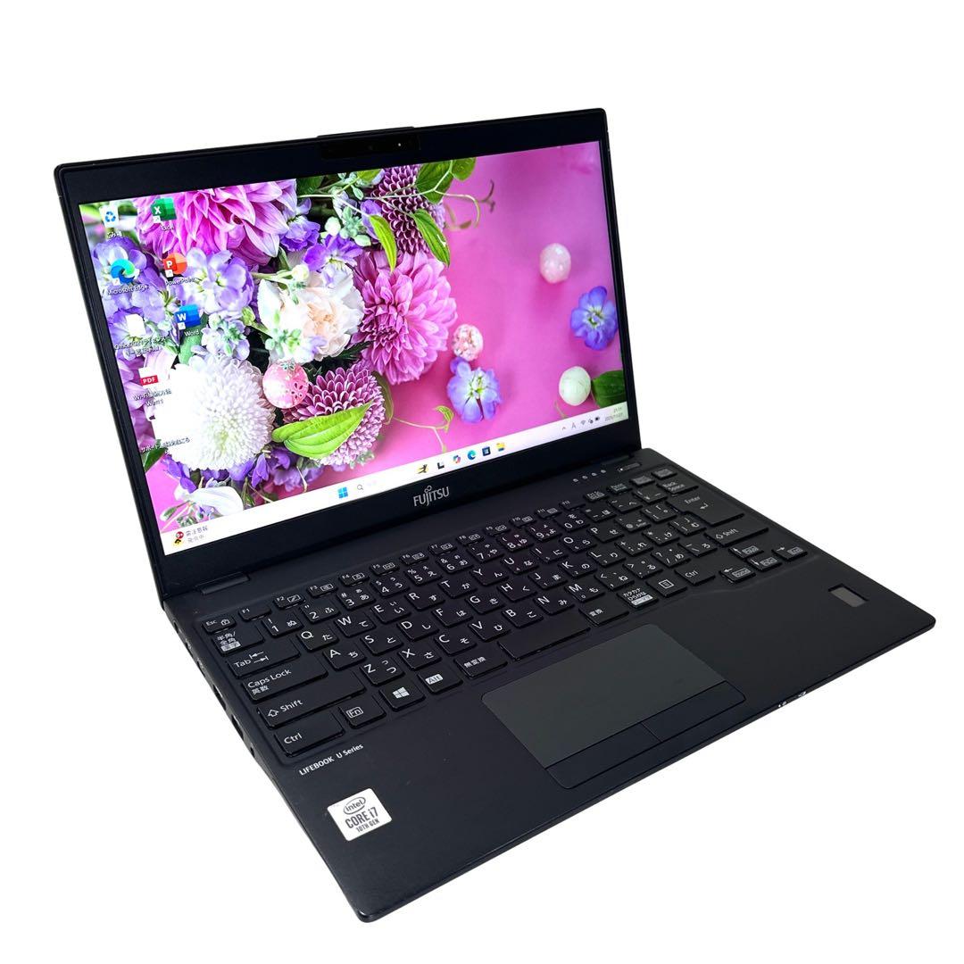 富士通 【超軽量777g★i7第10世代／16GB】美品ノートパソコン 606
