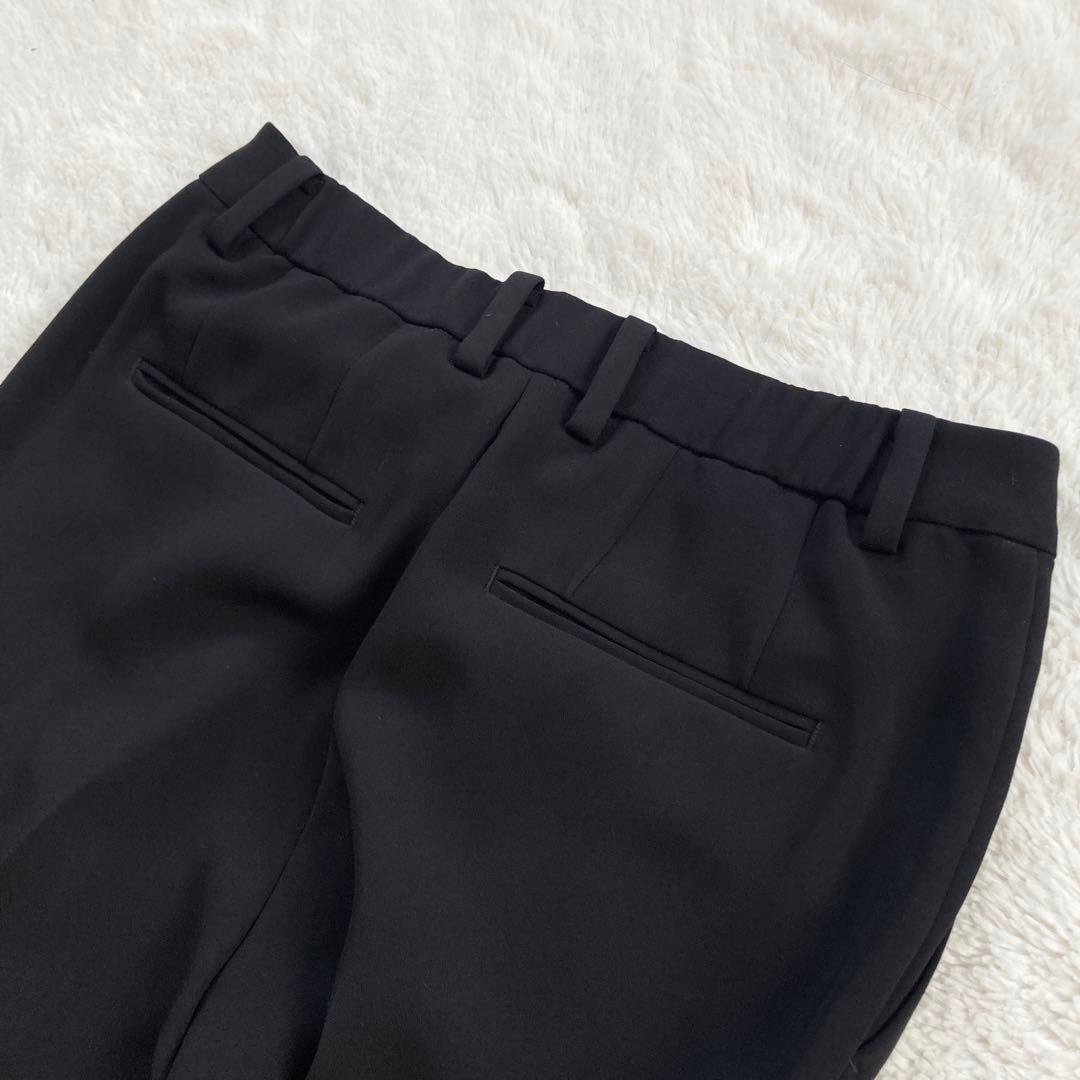 極美品・近年モデル✨PLST　トリアセブレンド　洗える　ストレッチ　黒　XS-S