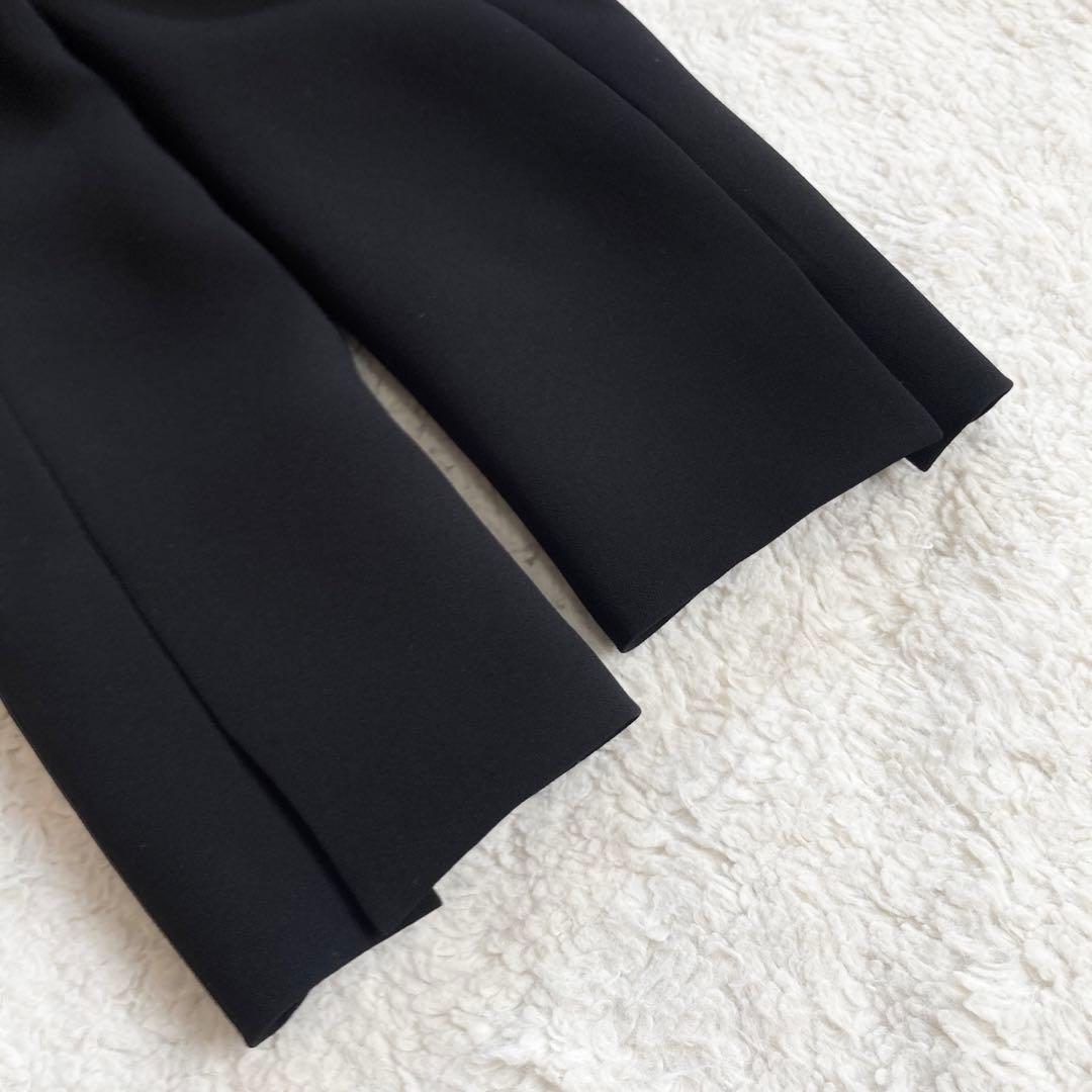 極美品・近年モデル✨PLST　トリアセブレンド　洗える　ストレッチ　黒　XS-S