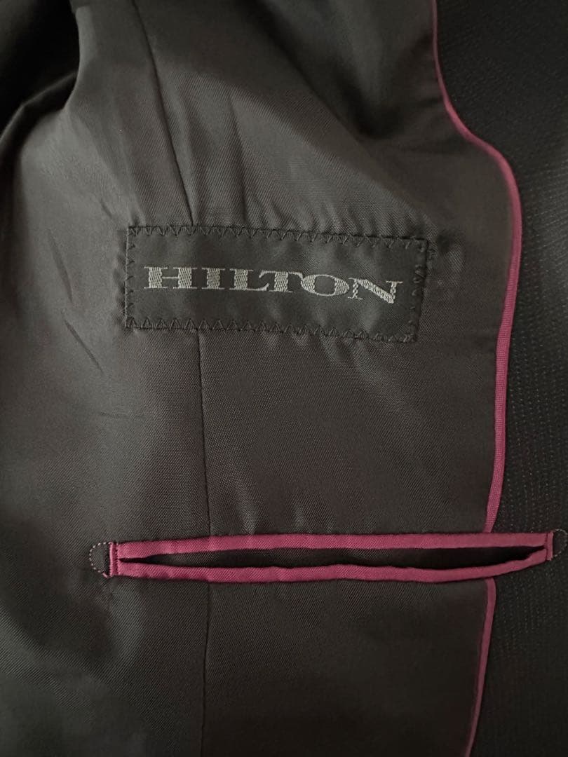 洋服の青山 セットアップ Hilton ネイビー 7号