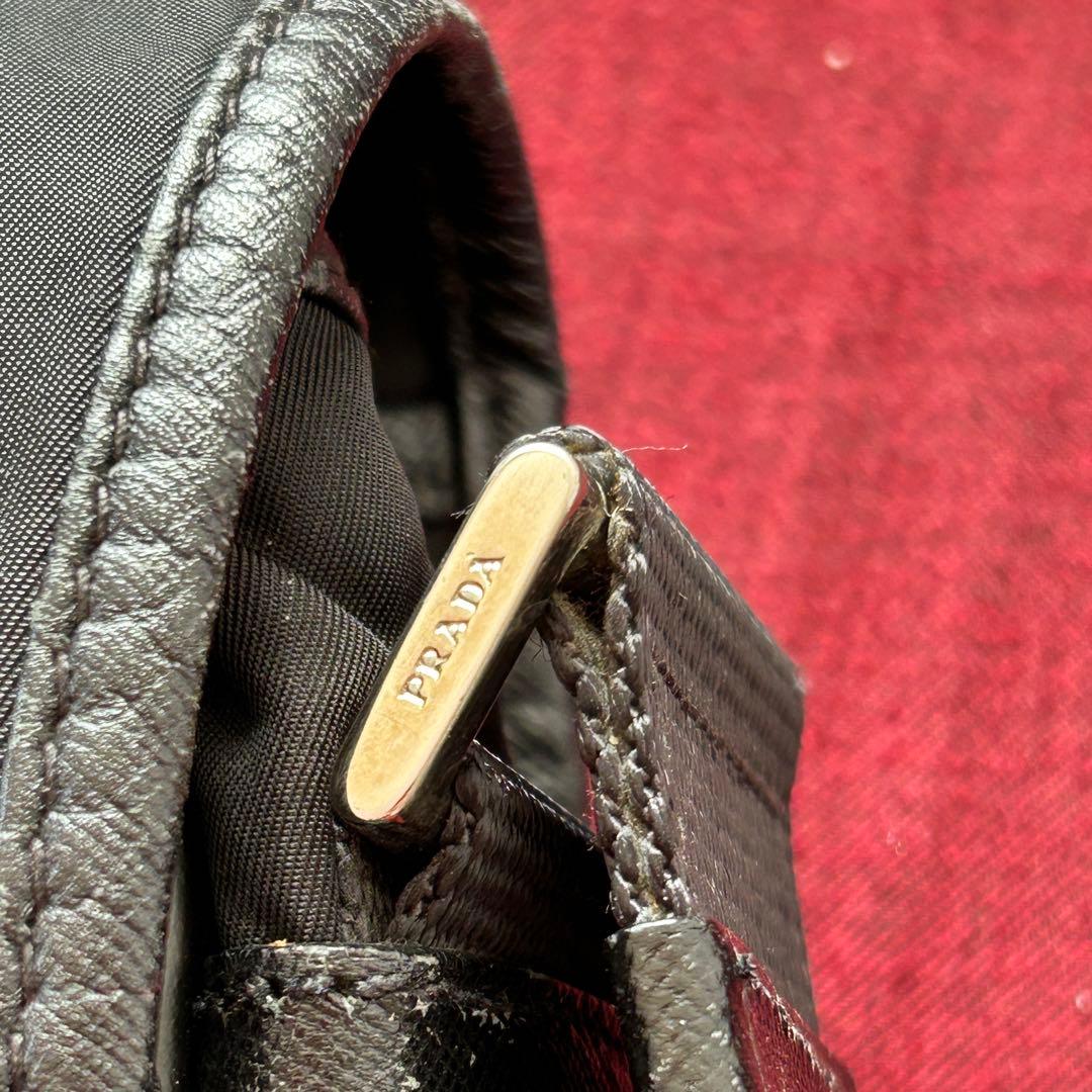 PRADA プラダ メッセンジャーバッグ ナイロン 黒