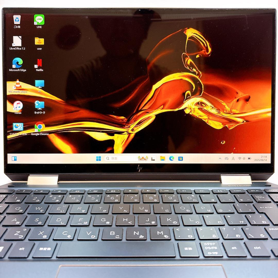 【バッテリー良】2in1 HP Spectre X360 16GB SSD1TB