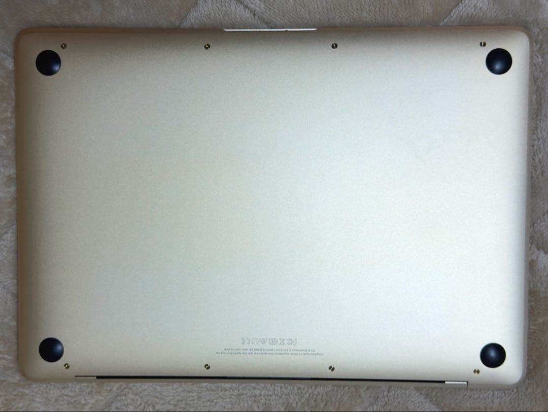 MacBook Retina, 12-inch, Early 2015 ゴールド