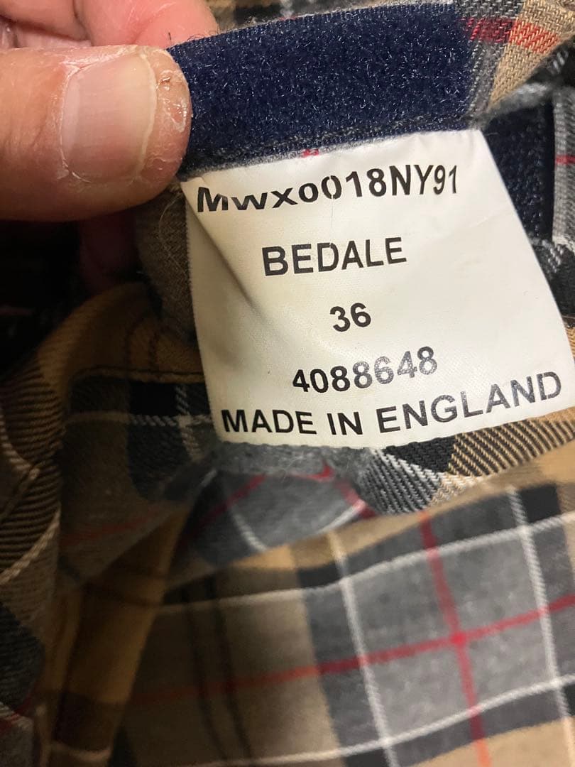 バブアービデイルオイルジャケット