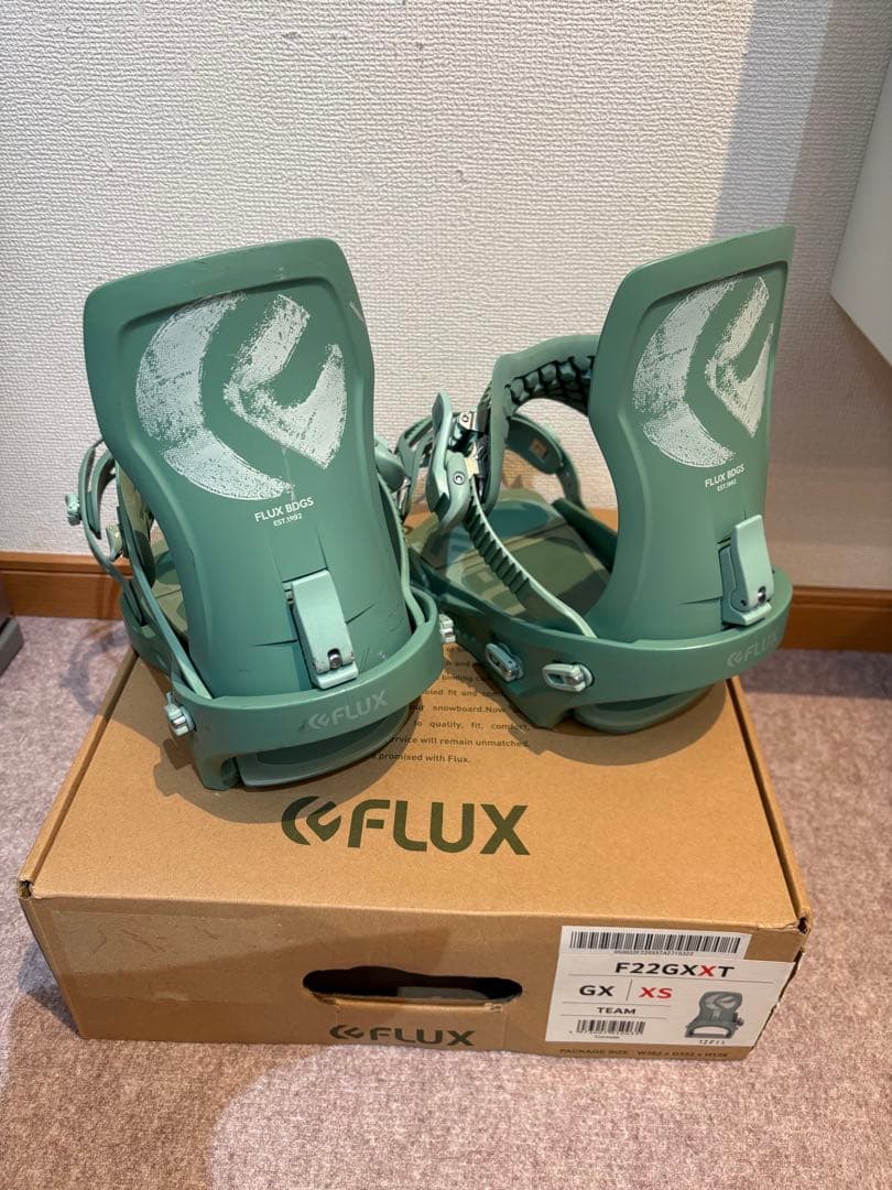FLUX GX ビンディング XS グリーン