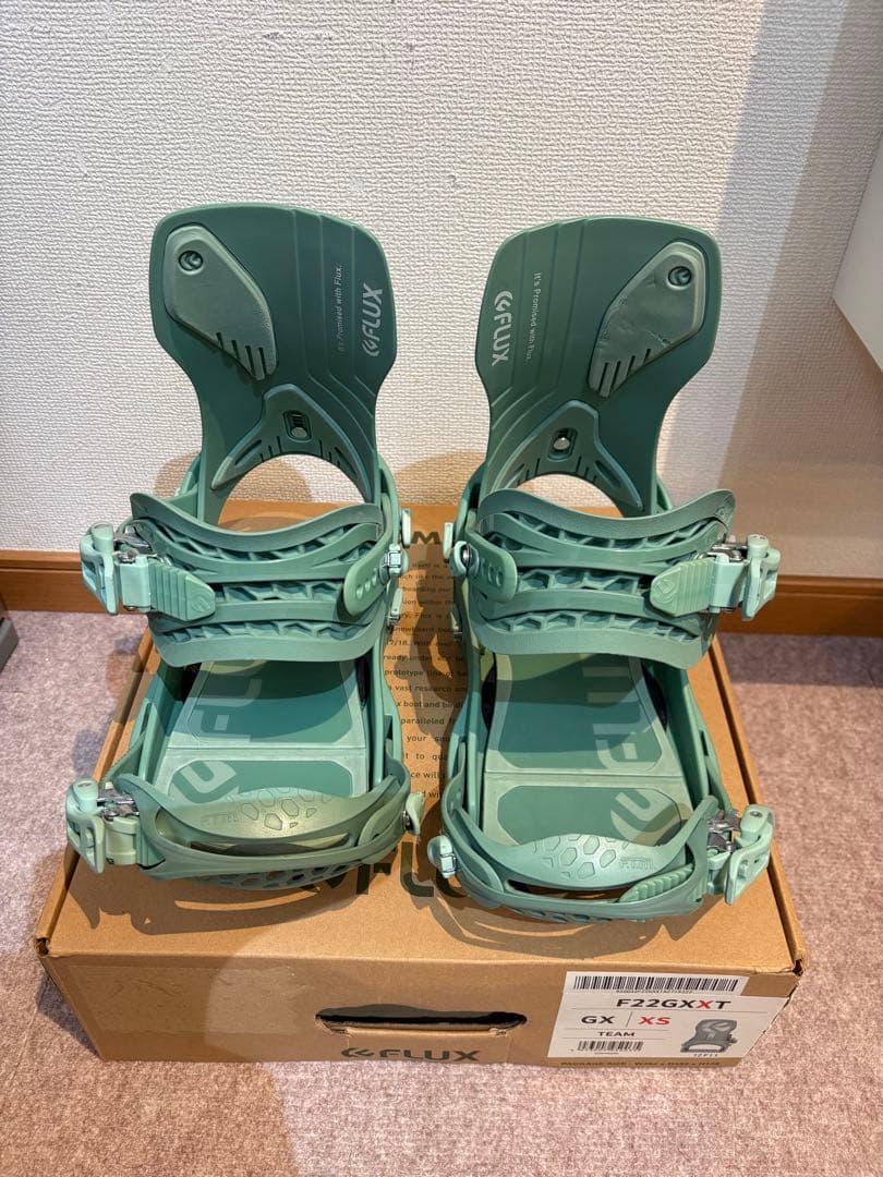 FLUX GX ビンディング XS グリーン