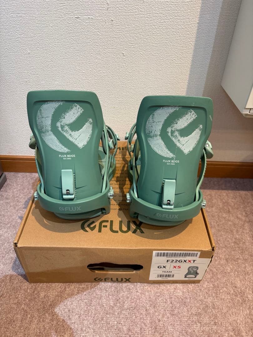 FLUX GX ビンディング XS グリーン