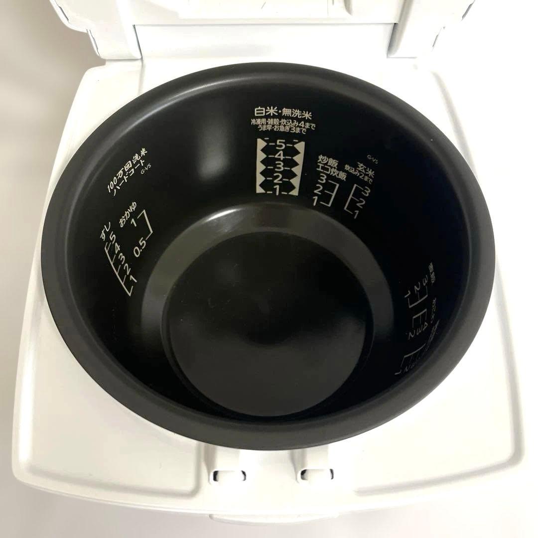 三菱 MITSUBISHI 炊飯器 5.5合 炭炊釜 IH NJ-VP10G-W