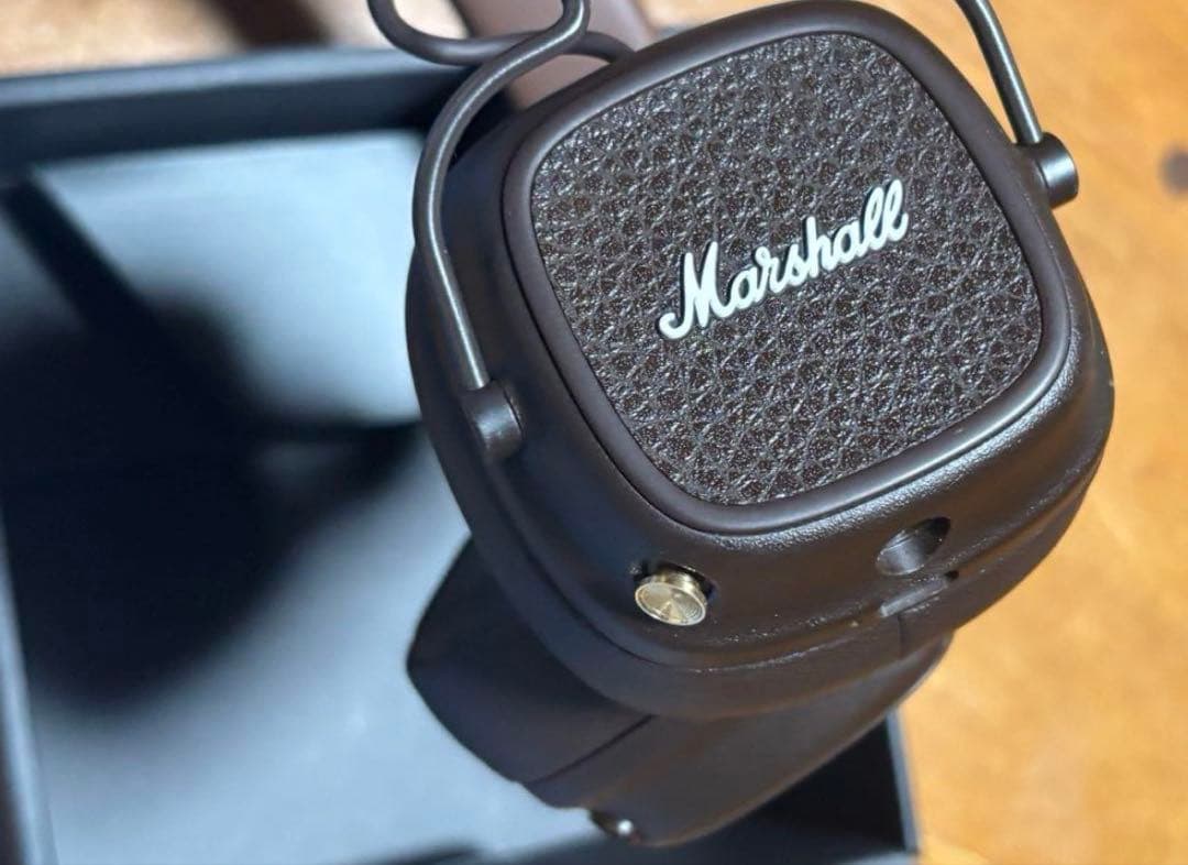 Marshall Major V ワイヤレスヘッドフォン Black