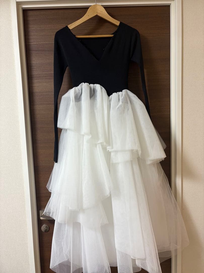 試着のみBibiy. DELPHINE TULLE DRESS