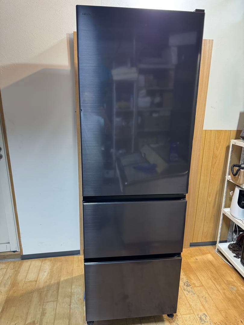 【送料無料】日立 冷蔵庫 R-V38RV 375L 2022年製