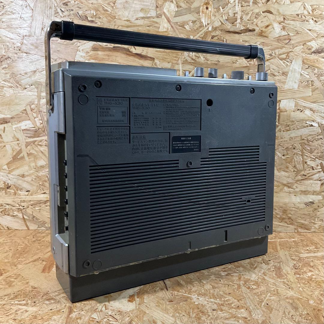 National TH6-X30 1980年製 ブラウン管TV付ラジカセ 動作品