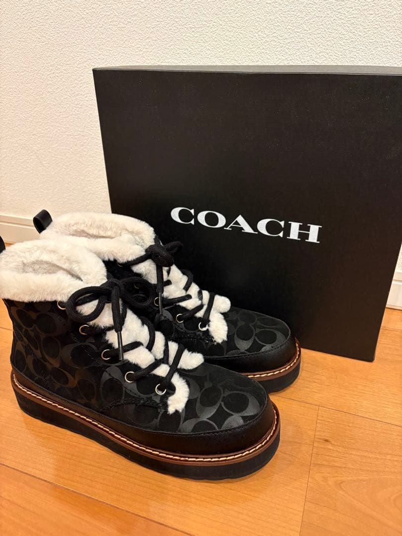 COACH ムートンブーツ
