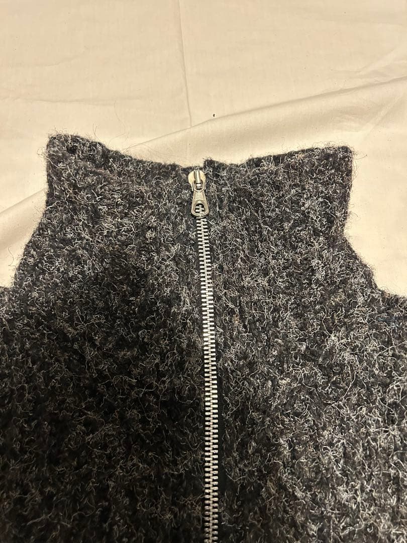 OUR LEGACY風　イタリア製 フルジップニット