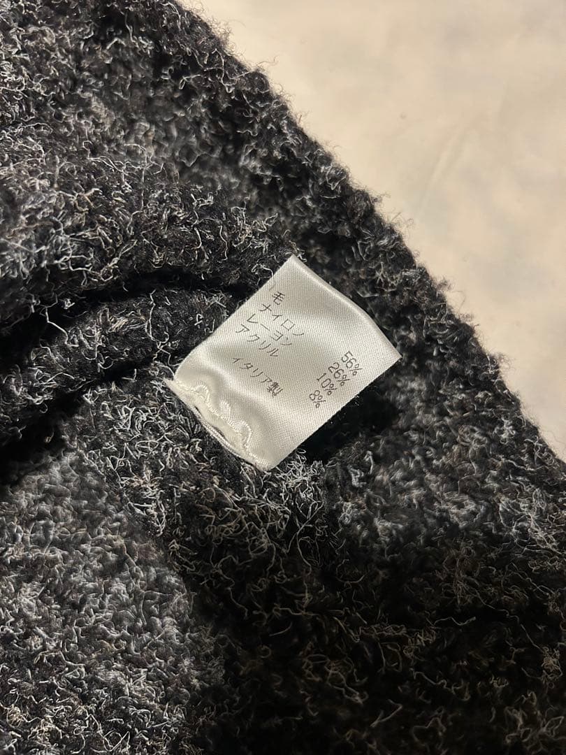 OUR LEGACY風　イタリア製 フルジップニット