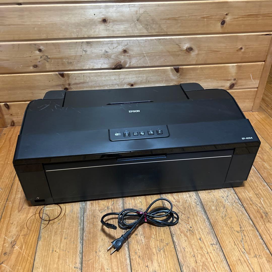 送料無料　￼エプソン Colorio インクジェットプリンター EP-4004