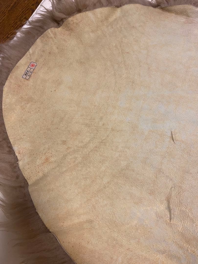 ニチロムートン　ムートンラグ　ニチロ　NICHIRO 羊毛　ブラウン