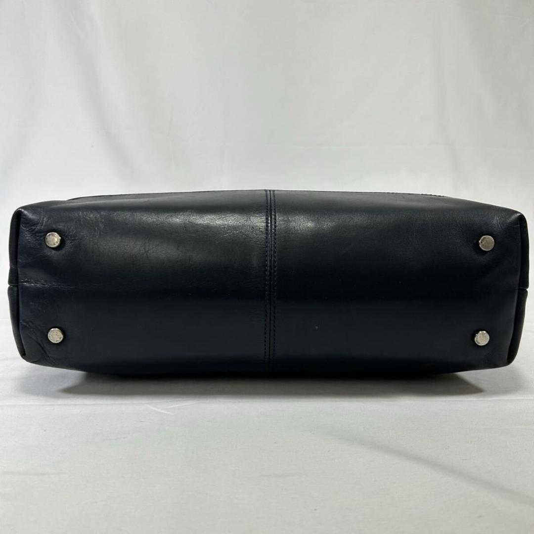 【美品】バーバリーブラックレーベルクレストブリッジ トートバッグ A4可 肩掛け