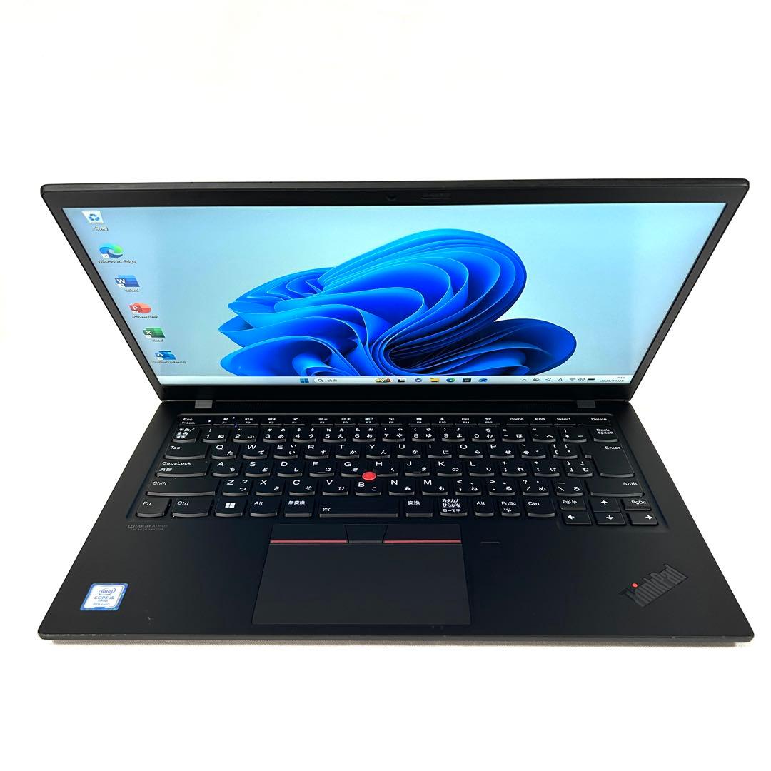 美品 Lenovo X1 Carbon Gen7 14インチ バッテリー良好