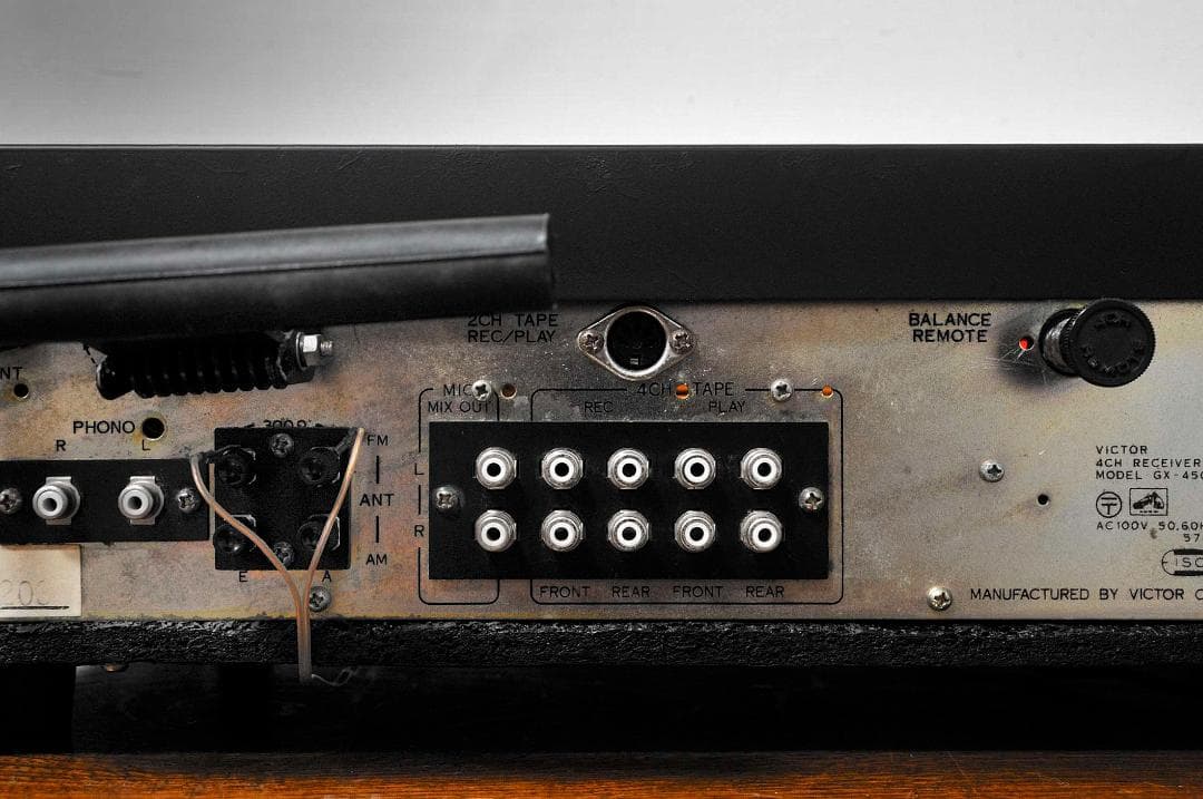 ★VICTOR GX-450 CD-4　4channelステレオ大型レシーバ―♪