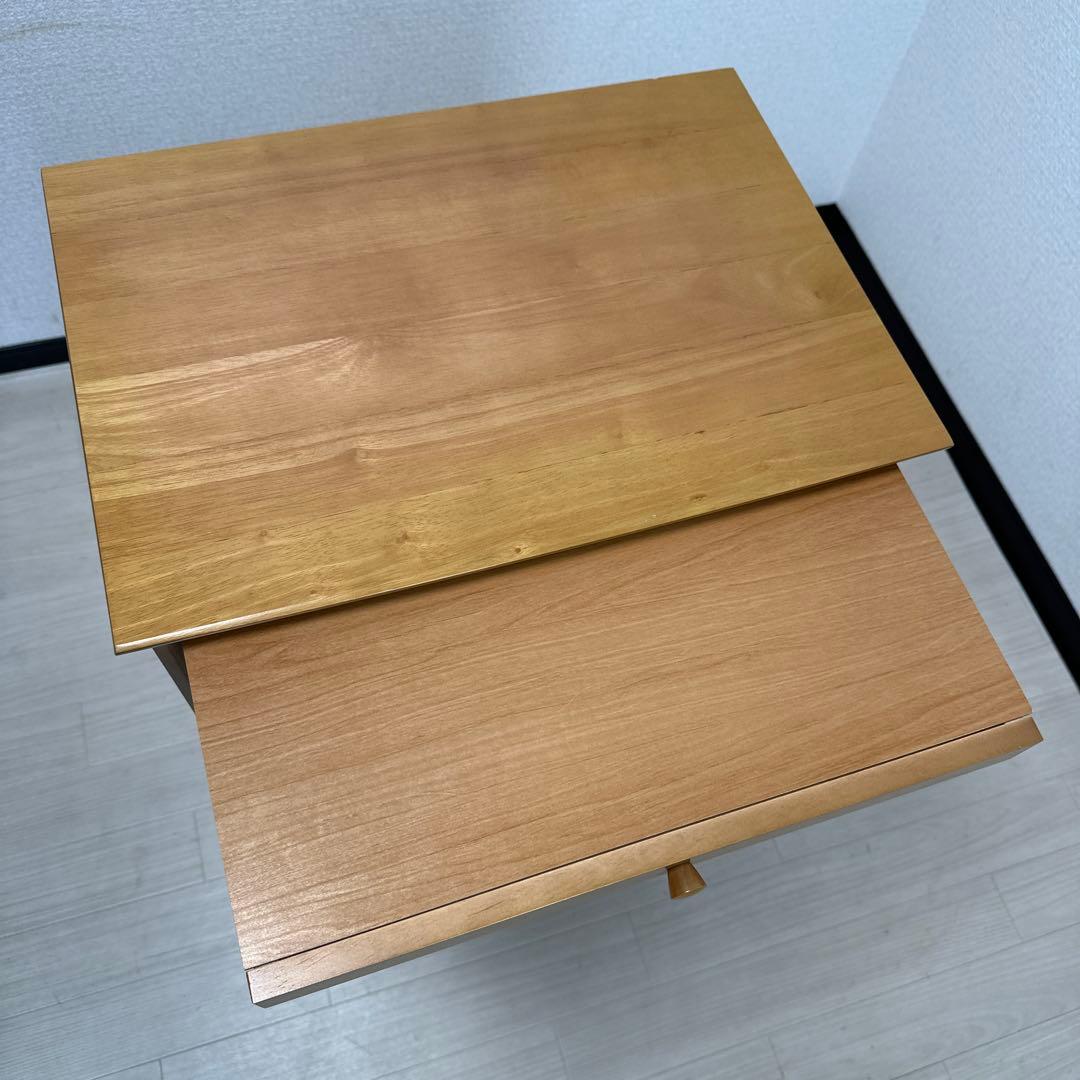 カリモク 電話台 TEL台 FAX台 サイドテーブル コンセント2口 i4※