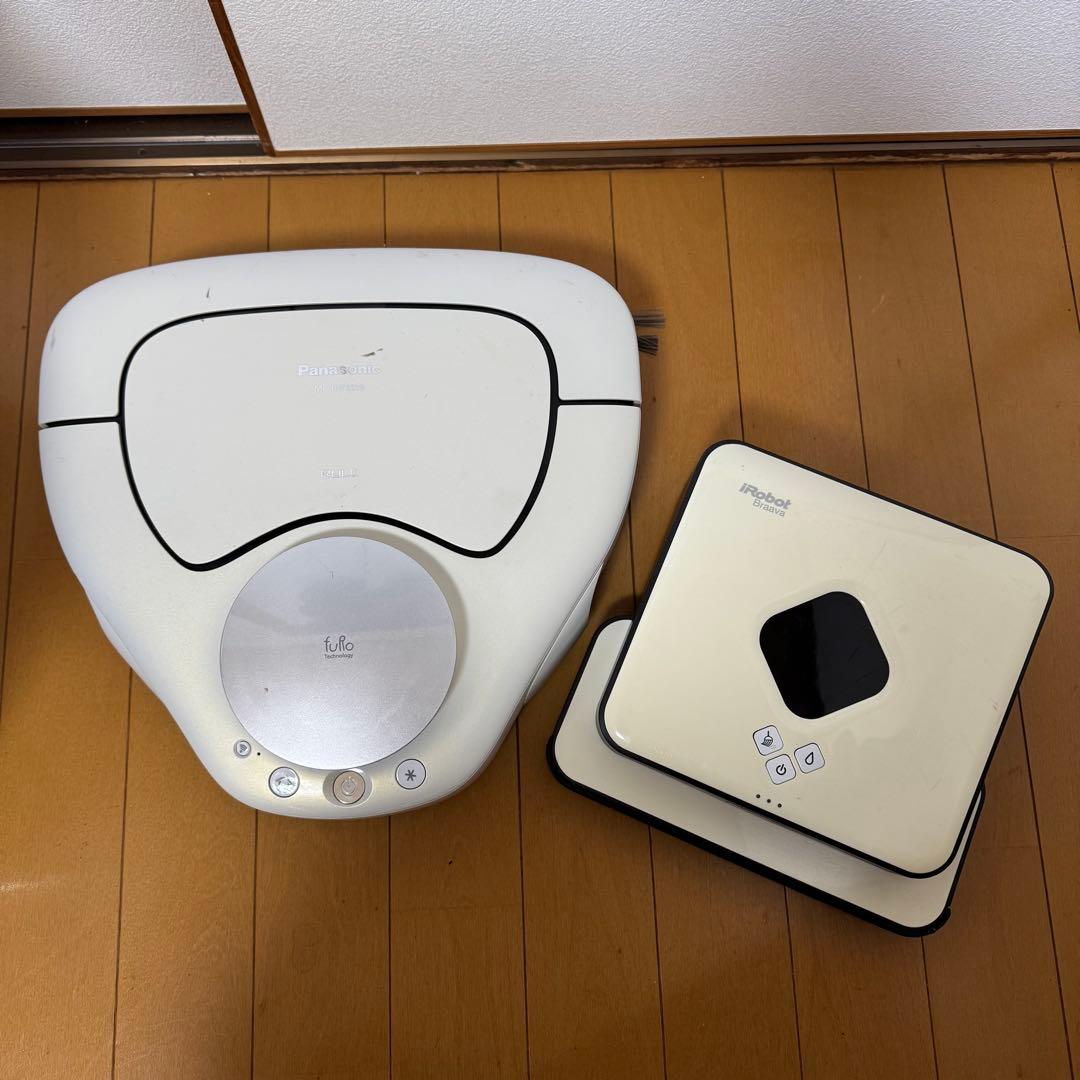 Panasonic ロボット掃除機 ＋ iRobot Braava 2台セット
