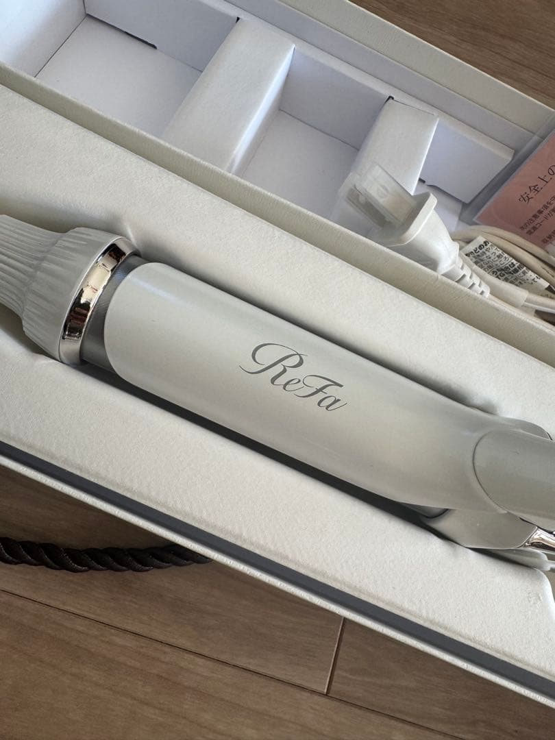 ReFa ホワイト カールヘアアイロン
