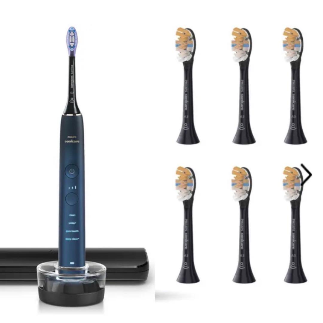 ソニッケアー 電動歯ブラシ ダイヤモンドクリーン ブルーブラック　替ブラシ付き