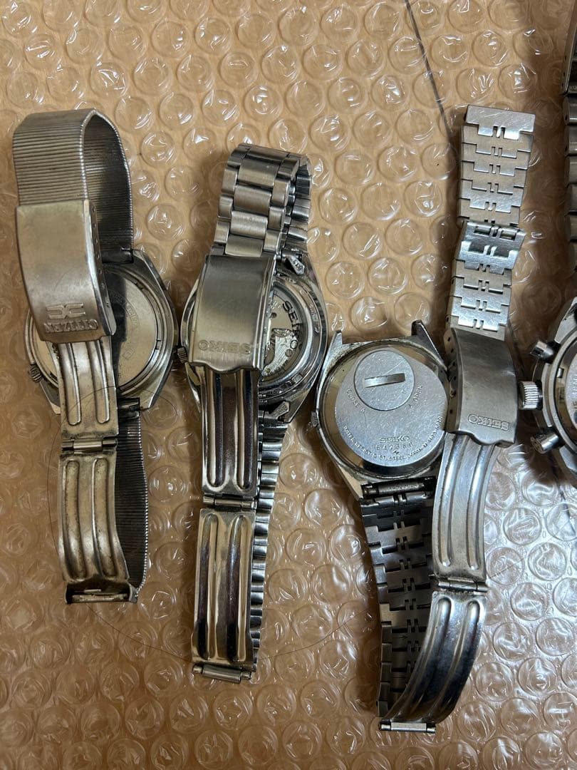 腕時計　8点まとめ売り　SEIKO CITIZEN ORIENT など