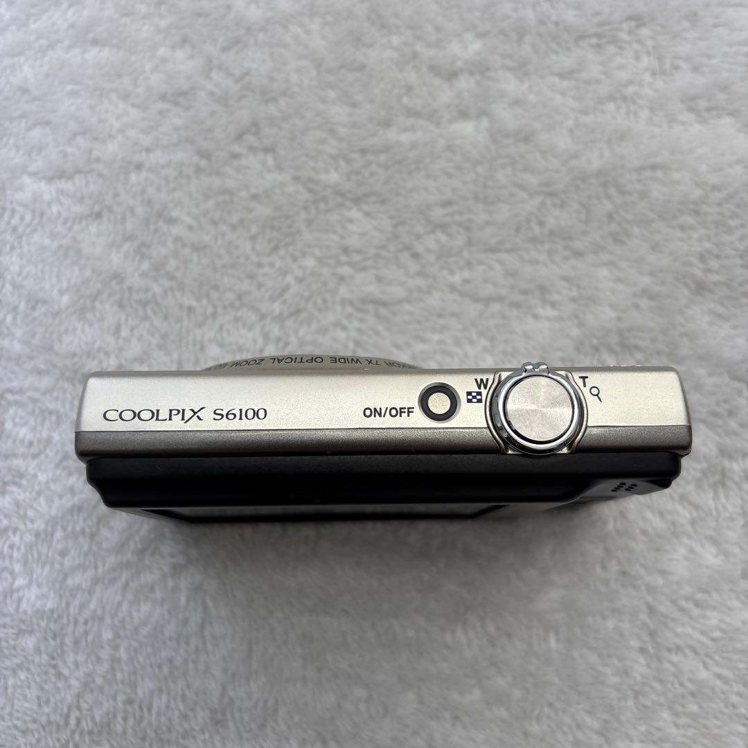 【美品】Nikon COOLPIX S6100 シルバー