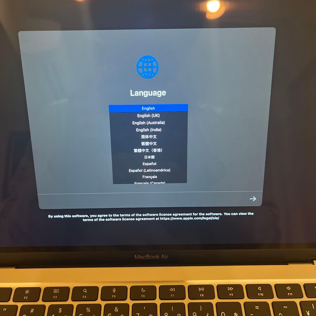 超美品！M1 MacBook Air バッテリー98% 8GB/256GB 箱付