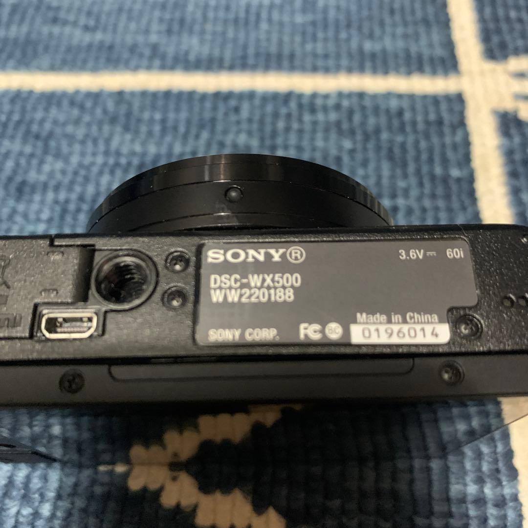 sony ソニー　DSC-WX500 デジタルスチルカメラ　サイバーショット