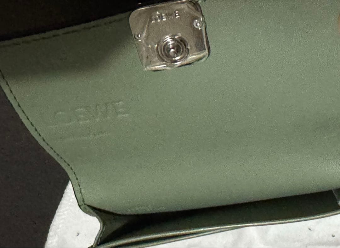 LOEWE ロエベ　ビジネスカードケース　ローズマリー　グリーン　名刺ケース