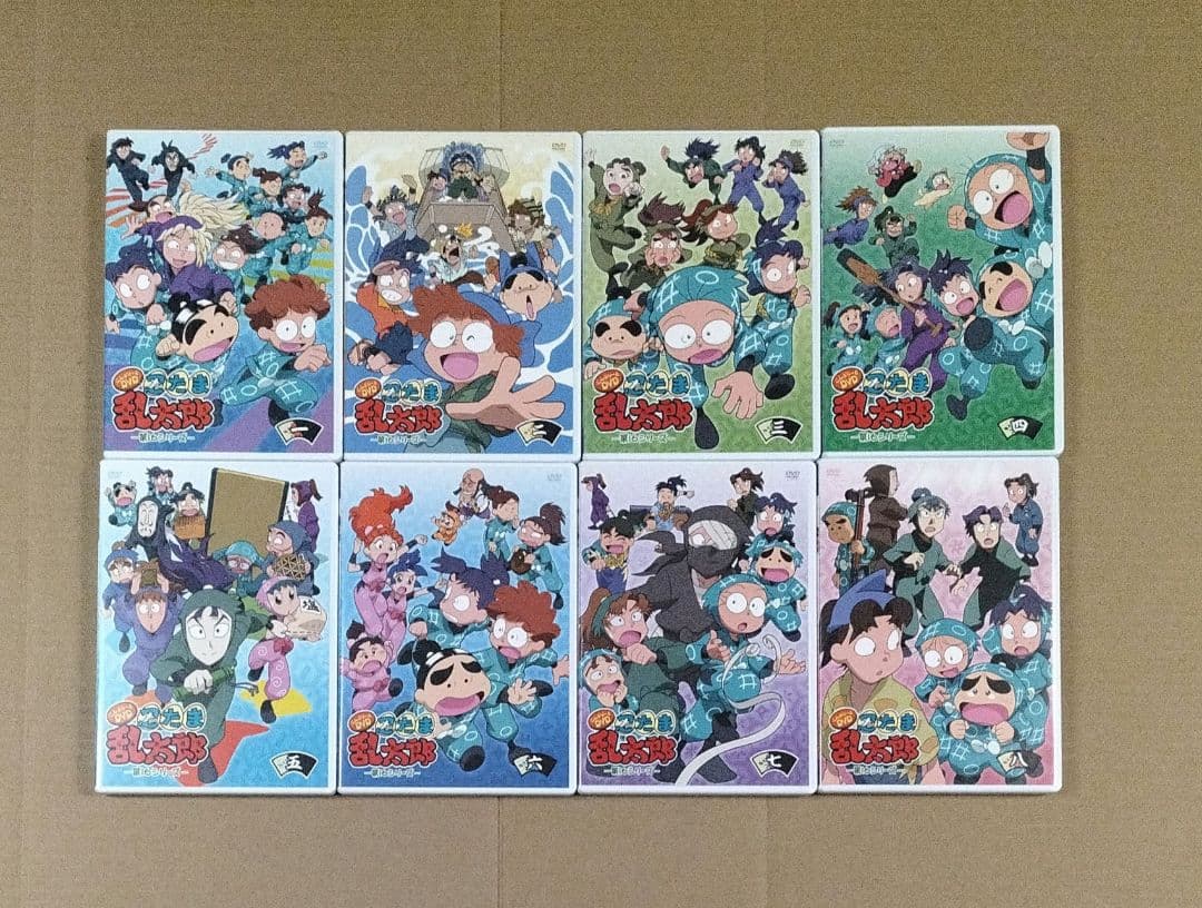 忍たま乱太郎 こんぷりーとDVD -第16シリーズ 全8巻セット