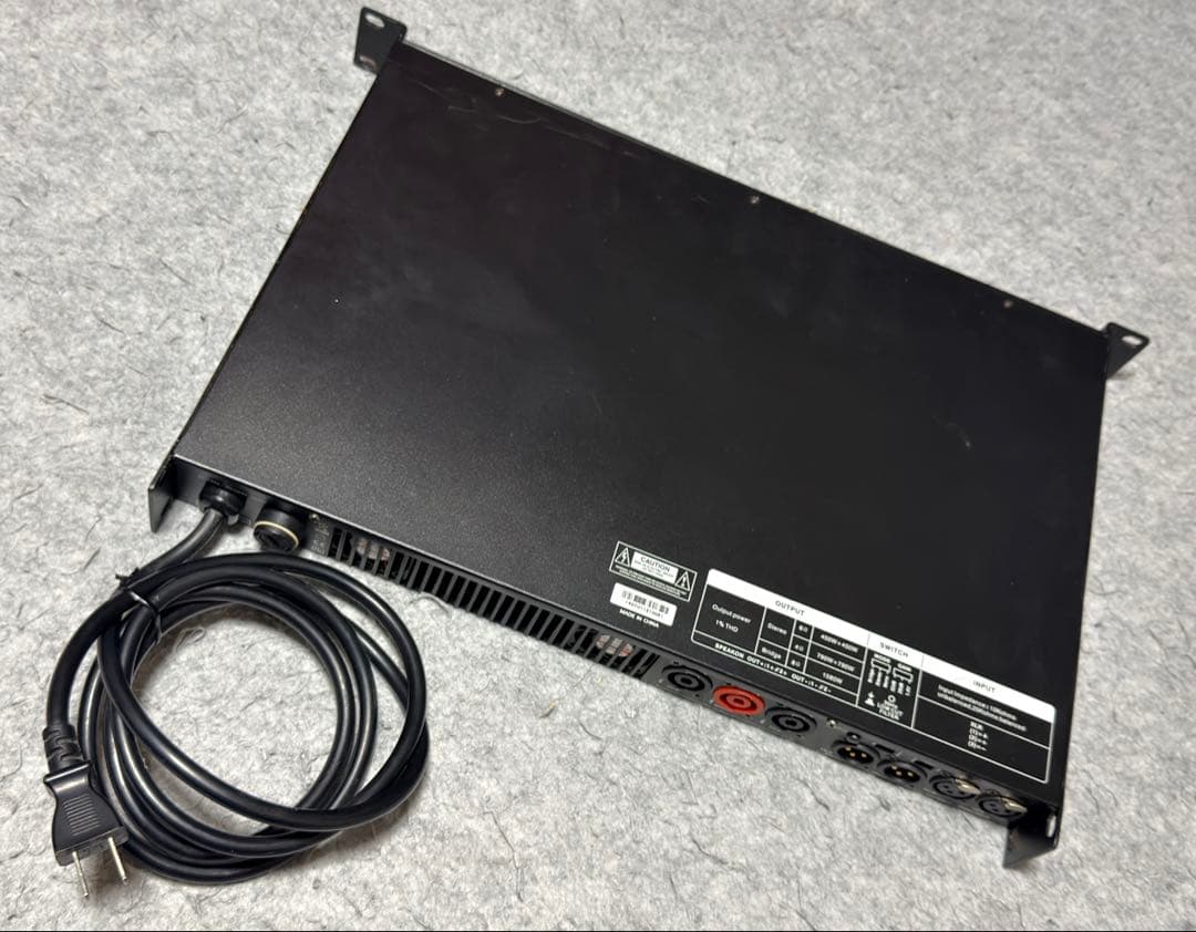 Classic Pro DCP1400 ステレオパワーアンプ 動作品