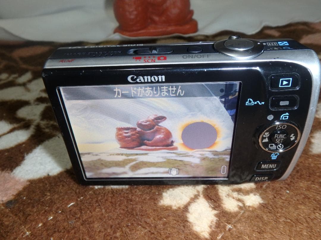 動作品 CANON IXY 910 IS デジタルカメラ 難あり