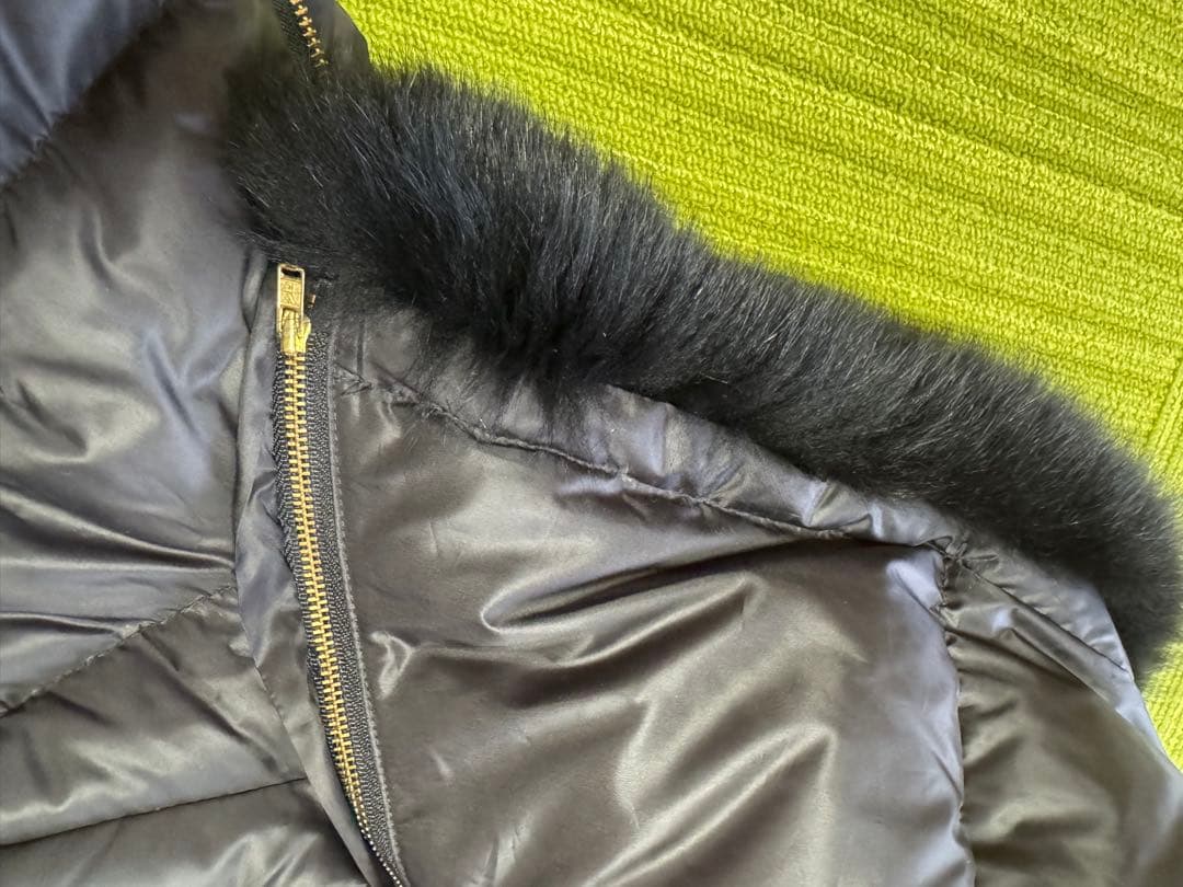 【美品】B:MING by BEAMS 河田 ブラックダウンジャケット Lサイズ