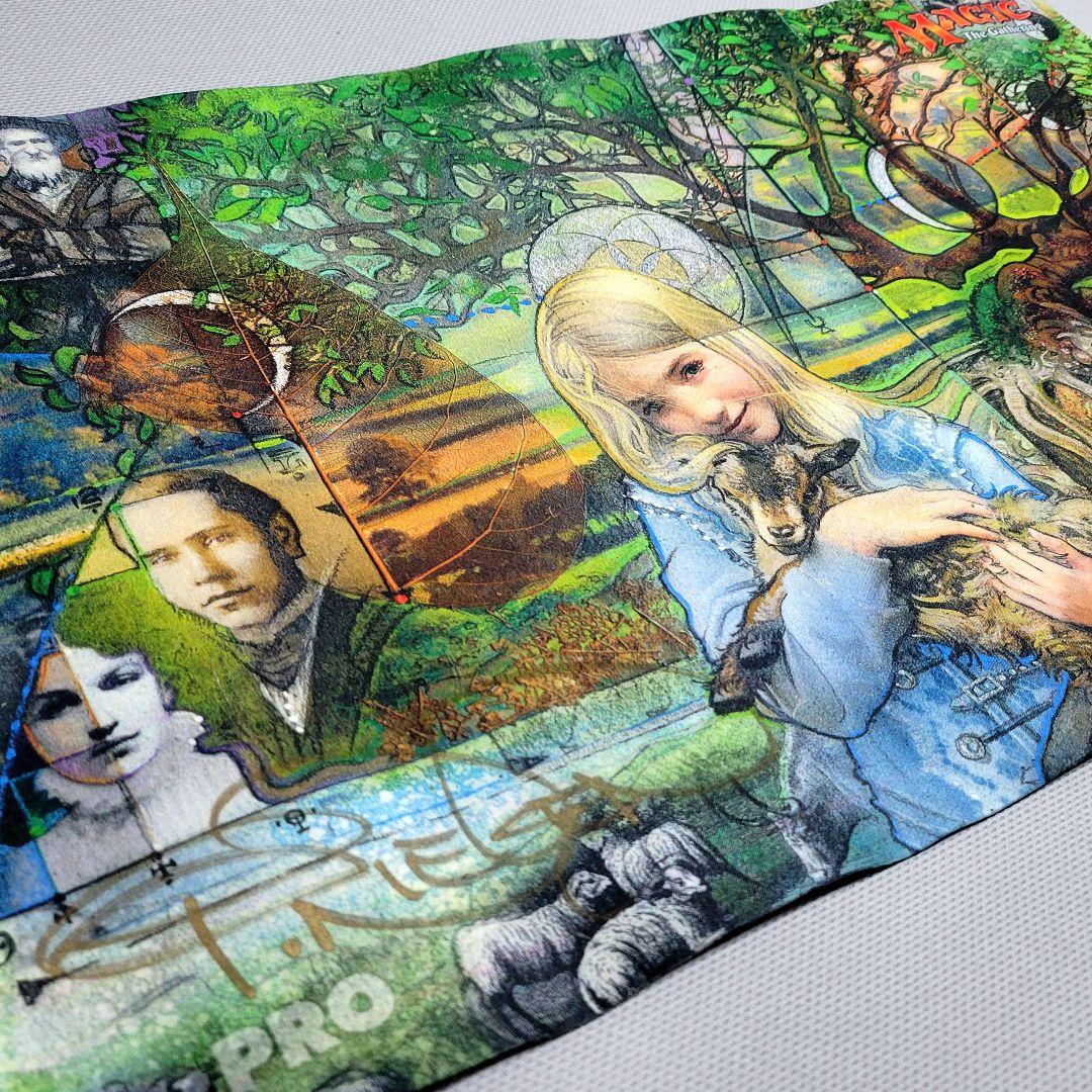 末裔の道　プレイマット　Terese Nielsenサイン入り