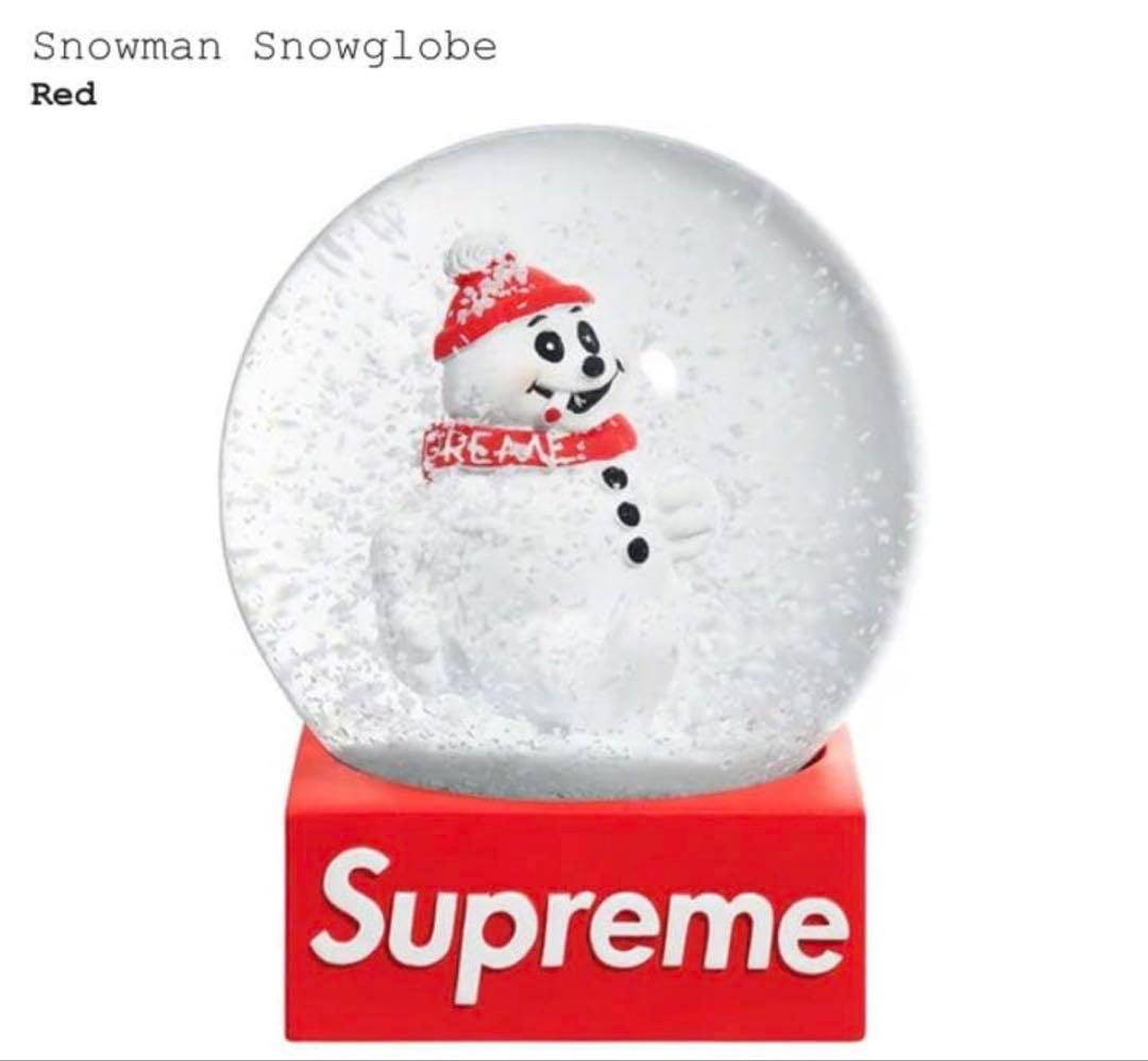 Supreme シュプリーム スノーマン スノーグローブ スノードーム