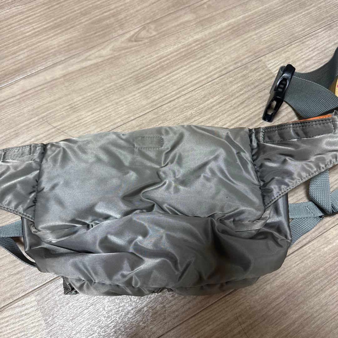 PORTER ボディバッグ シルバーグレー 日本製 tanker